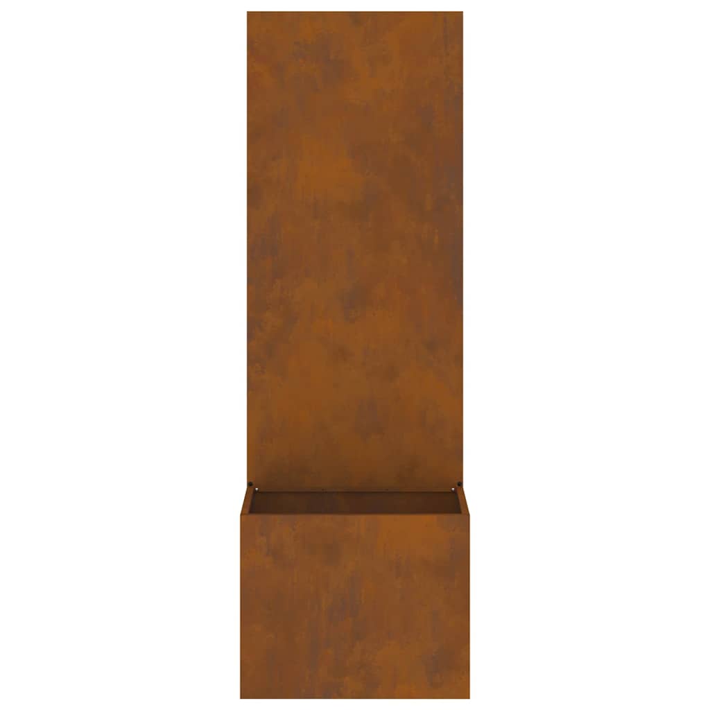 Hageprivat skjerm Fretwork Rusten 50 x 32 x 150 cm Cortenstål