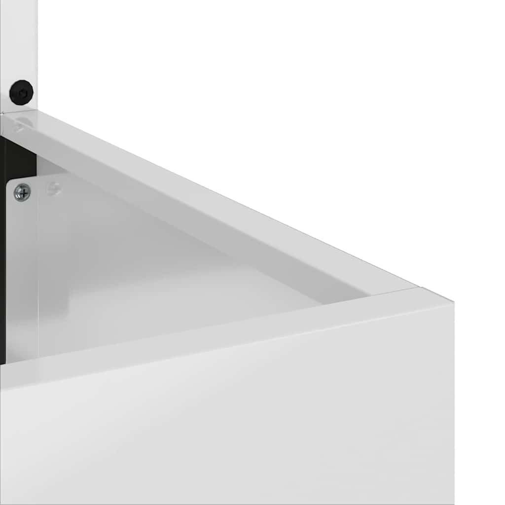 Hageprivat skjerm Dyretrykk sølv 50 x 140 cm Galvanisert stål