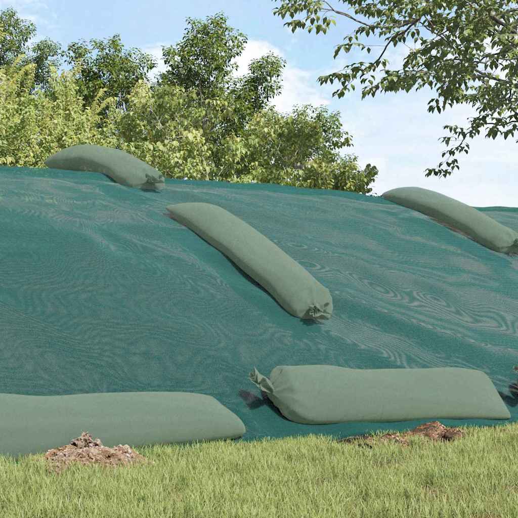 Silotrekk grønn 12 x 5 m HDPE