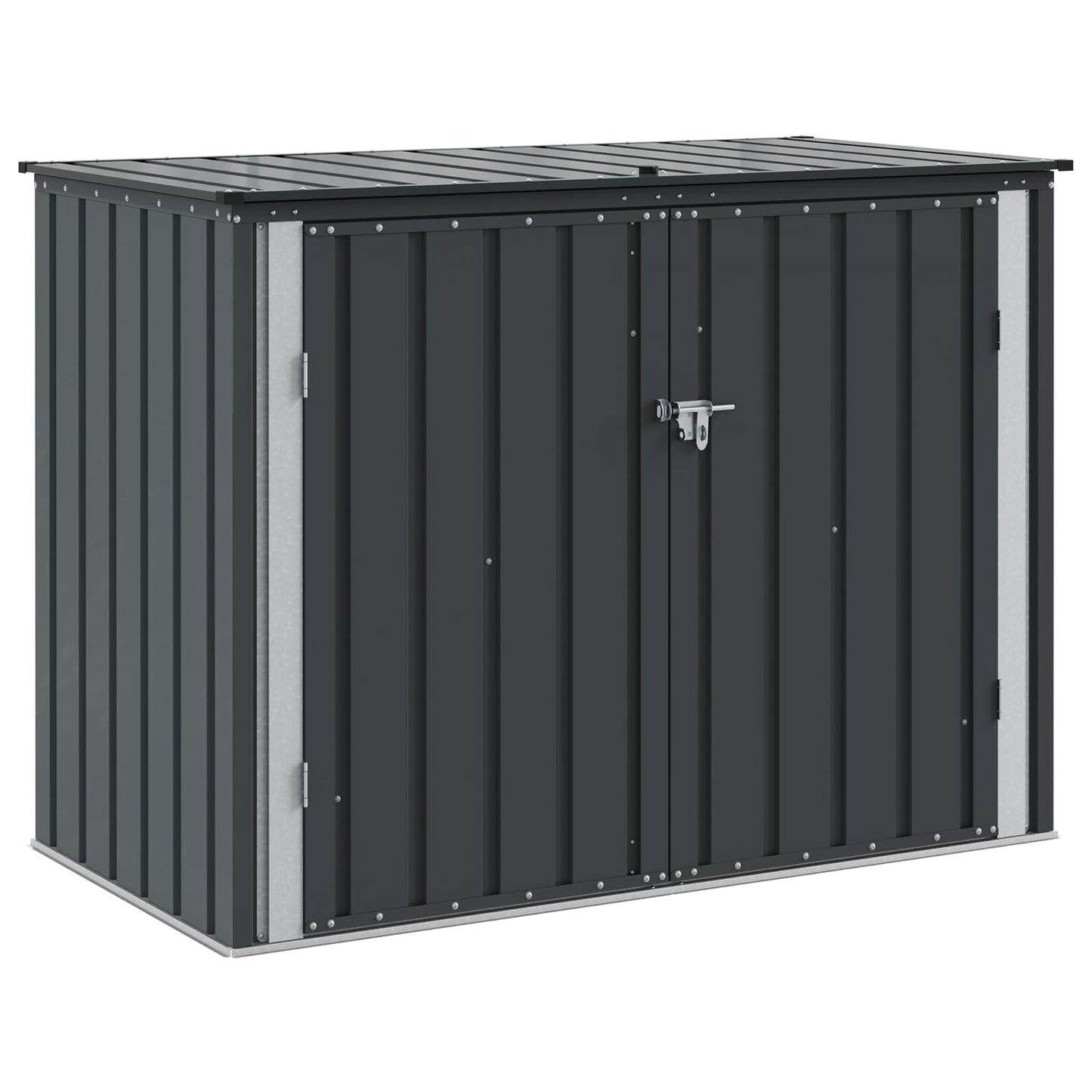 Hage Lagringsboks Svart 151,5 x 82 x 110,5 cm Stål