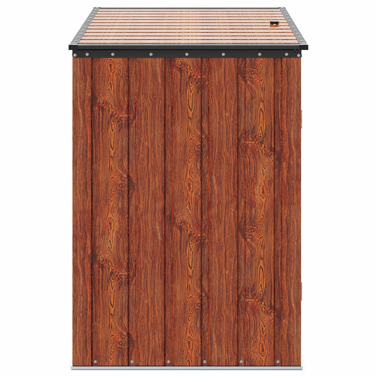 Hage Lagringsboks Brun 151,5 x 82 x 110,5 cm Stål