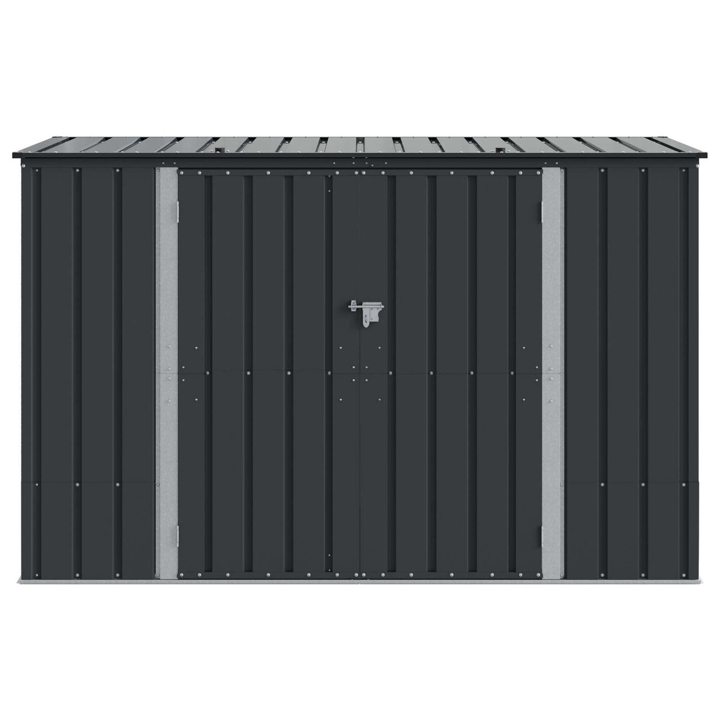 Hage Lagringsboks Svart 214 x 82 x 132 cm Stål