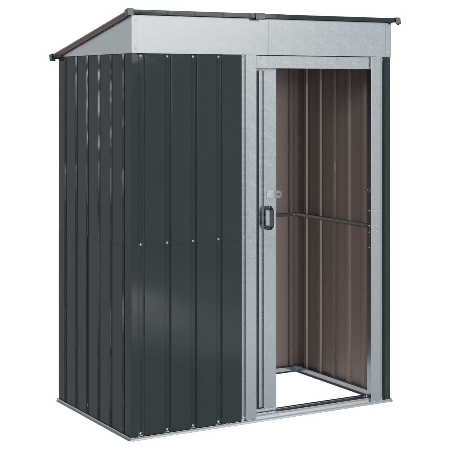 Hageskur Antrasitt 137 x 81 x 180 cm Metall