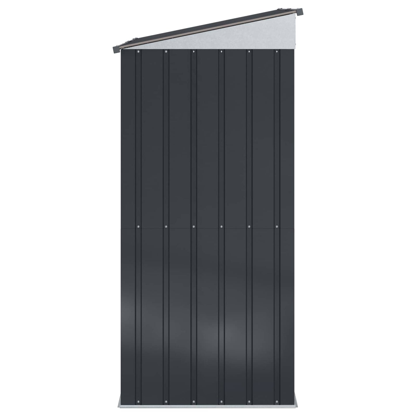 Hageskur Antrasitt 137 x 81 x 180 cm Metall