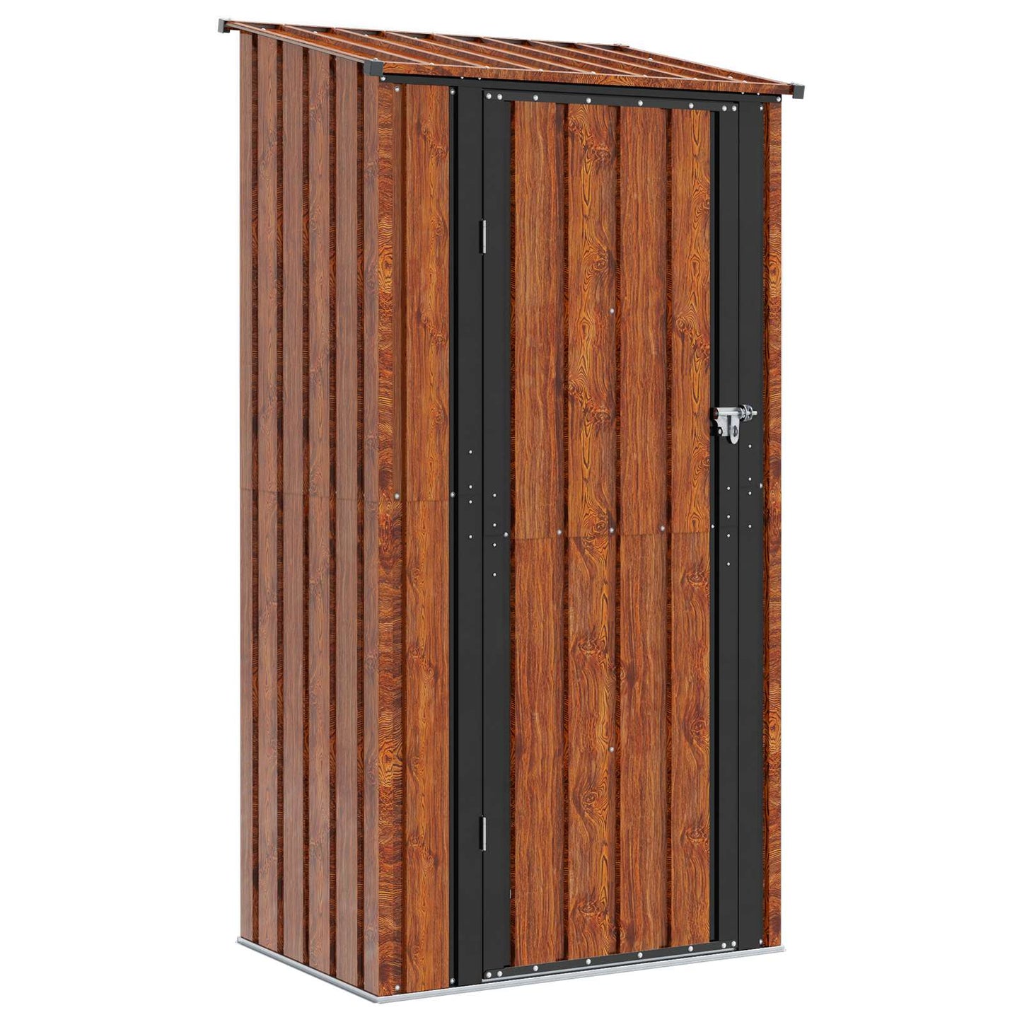Hageskur Brun 103 x 74 x 200 cm Metall