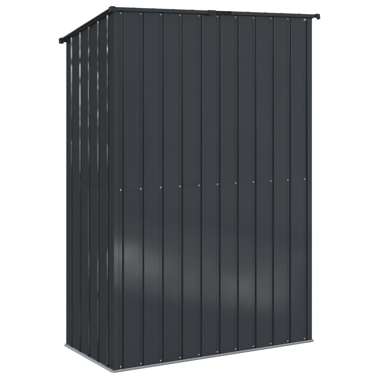Hageskur Antrasitt 140,5 x 74 x 200 cm Metall