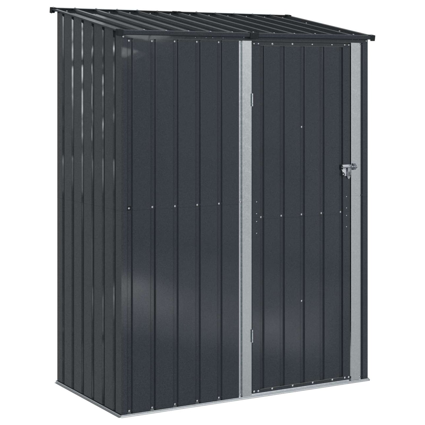 Hageskur Antrasitt 153,5 x 86 x 200 cm Metall