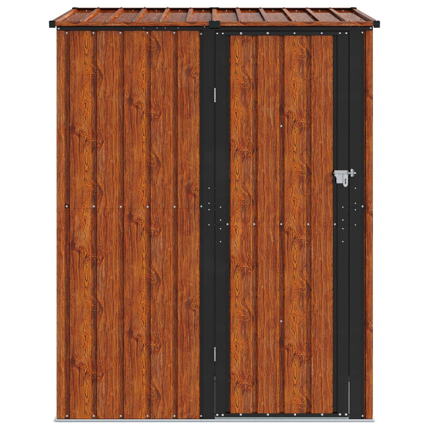 Hageskur Brun 153,5 x 86 x 200 cm Metall