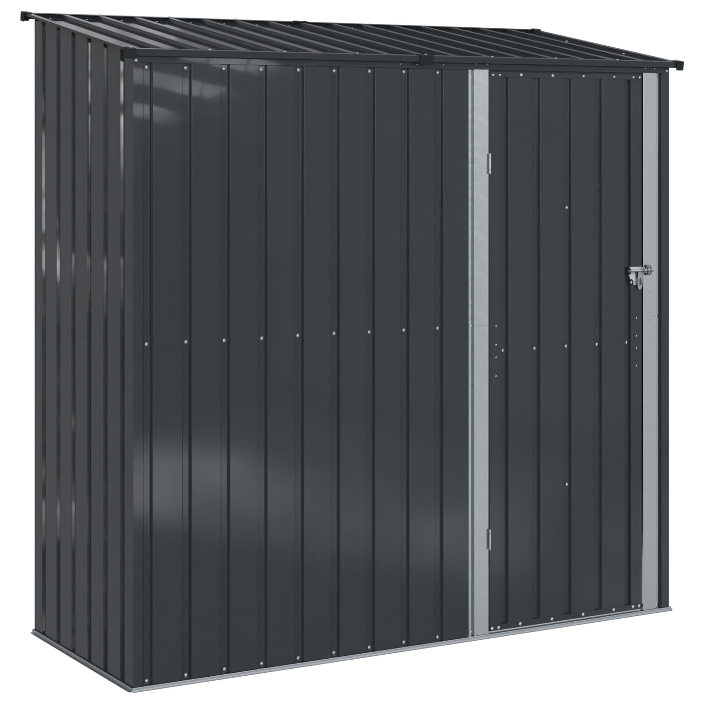 Hageskur Antrasitt 203 x 85,5 x 200 cm Metall