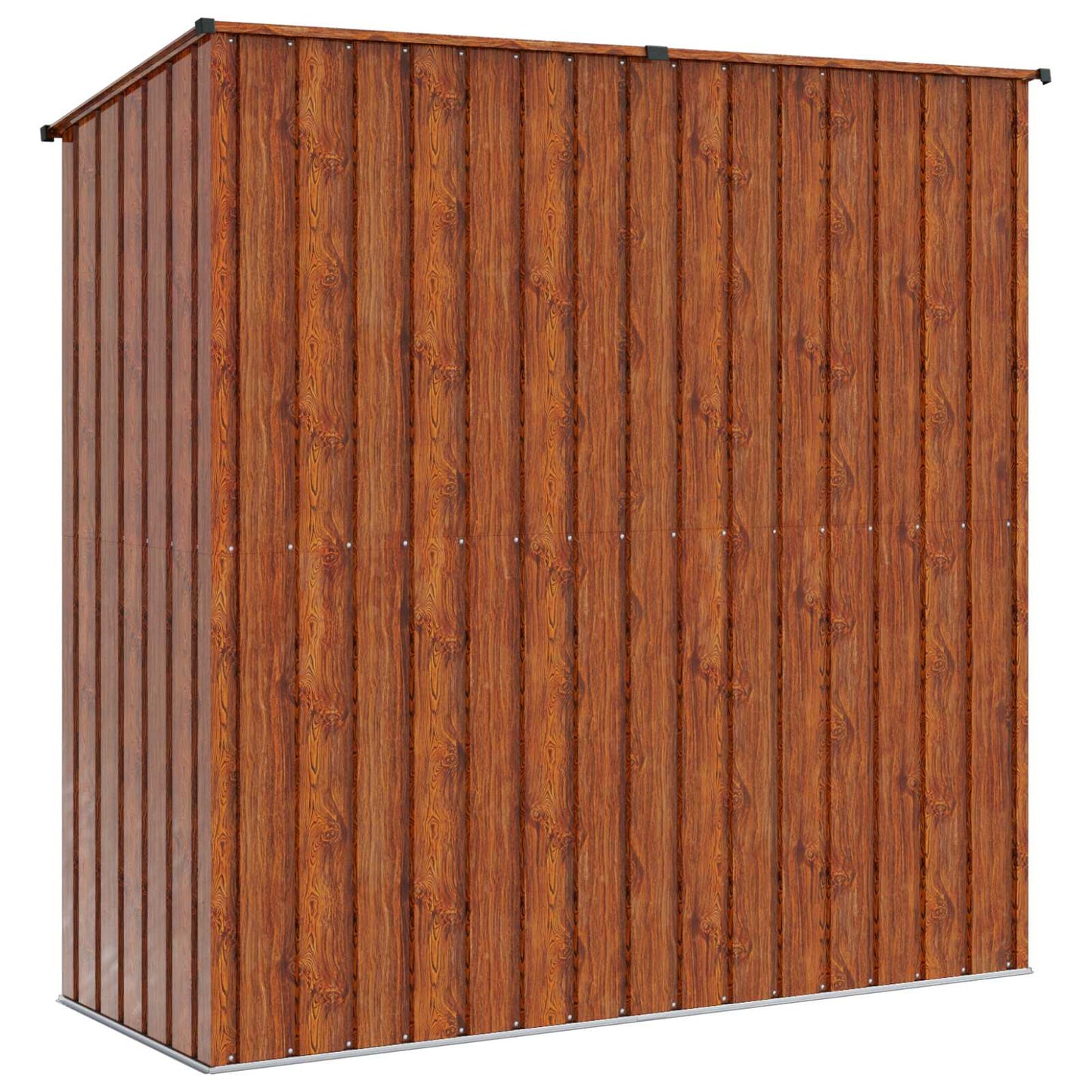 Hageskur Brun 203 x 85,5 x 200 cm Metall
