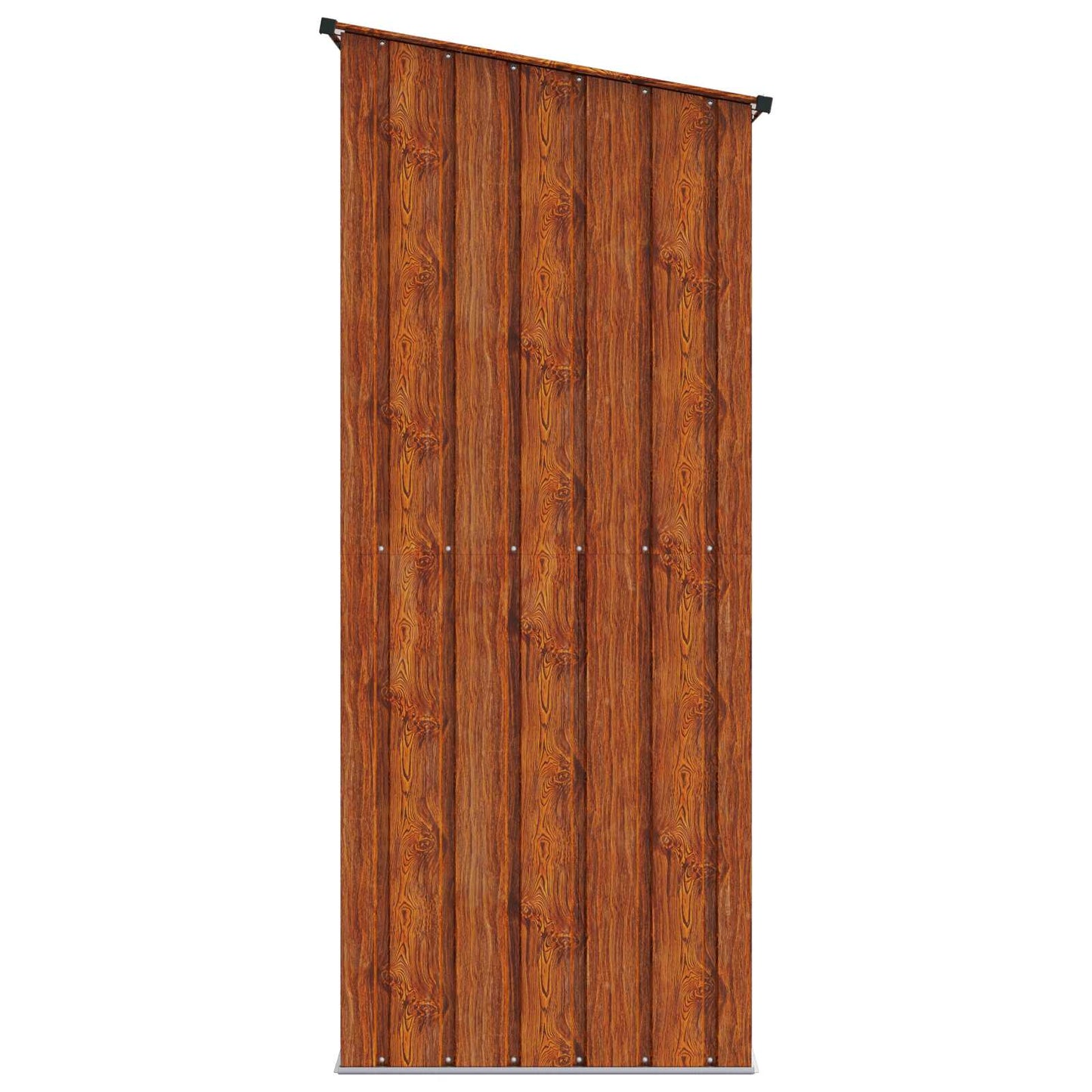 Hageskur Brun 203 x 85,5 x 200 cm Metall
