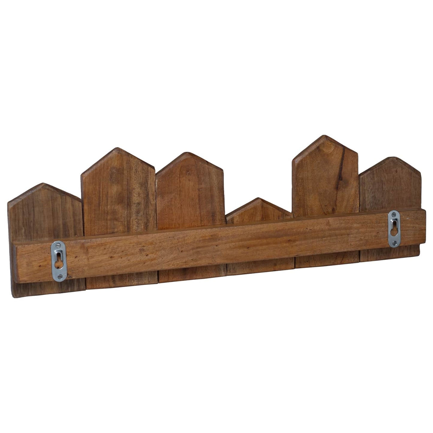 Henger Brun 48 x 8 x 15 cm Massiv Mahogni Tre