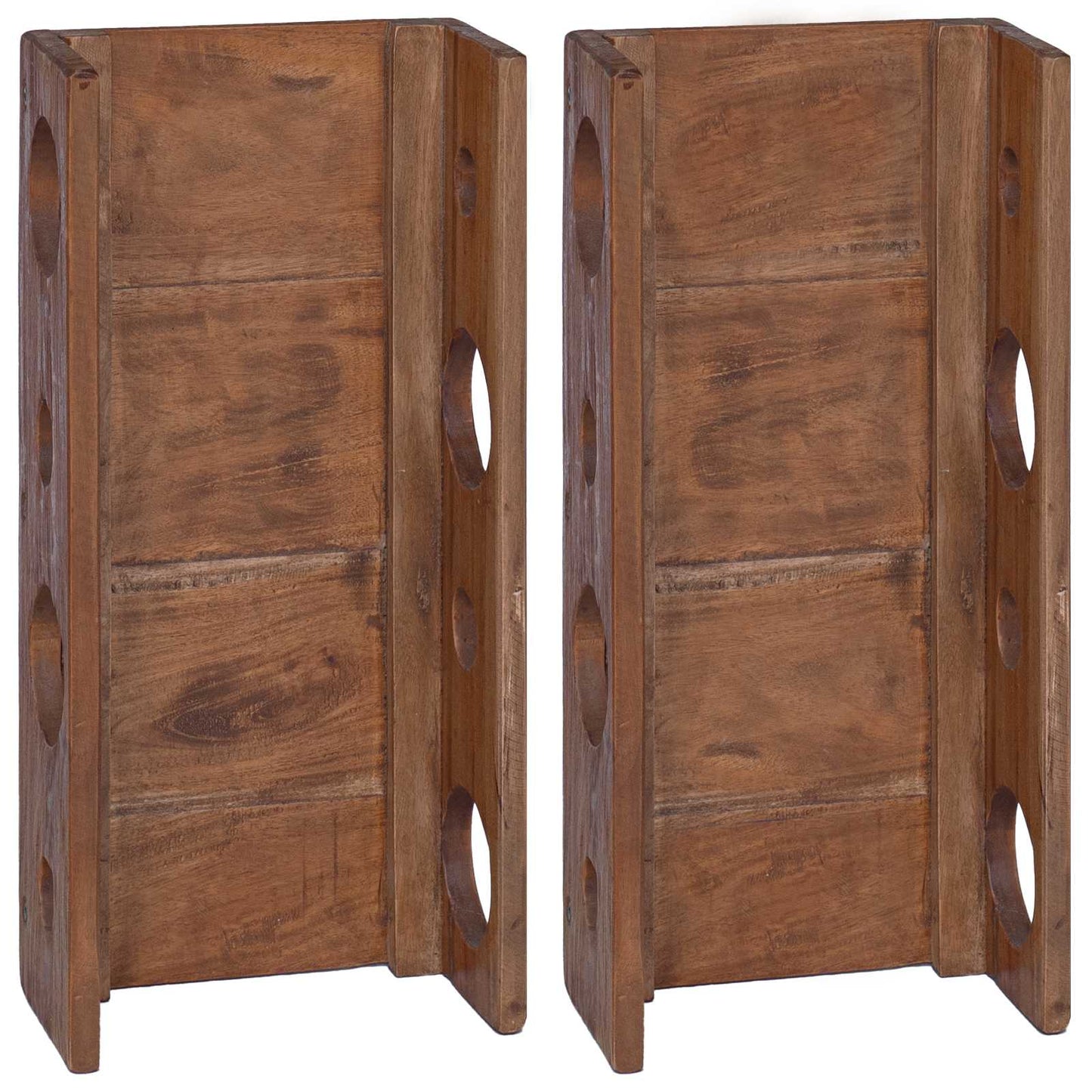 Stativ Brun 24 x 13 x 54 cm Massiv Mahogni Tre
