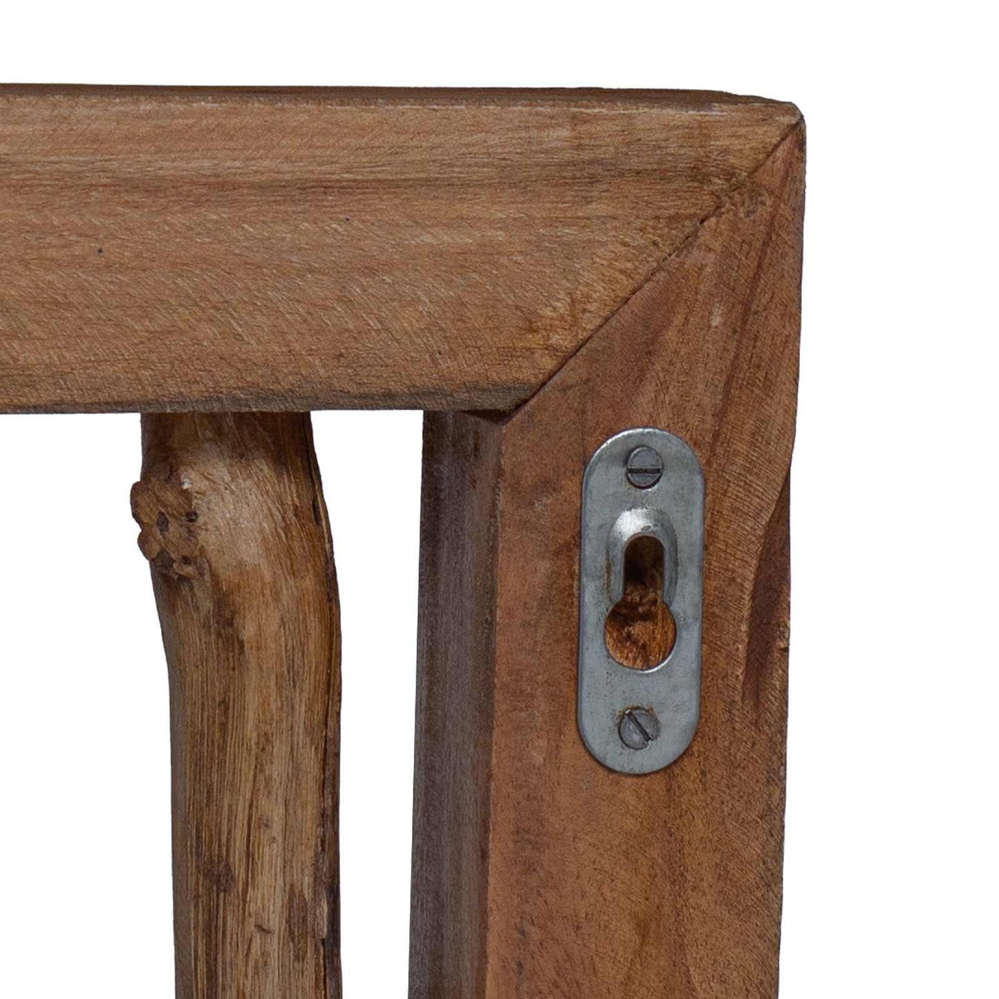 Kåpe Krok Naturlig 50 x 10 x 25 cm Massiv Mahogni Tre