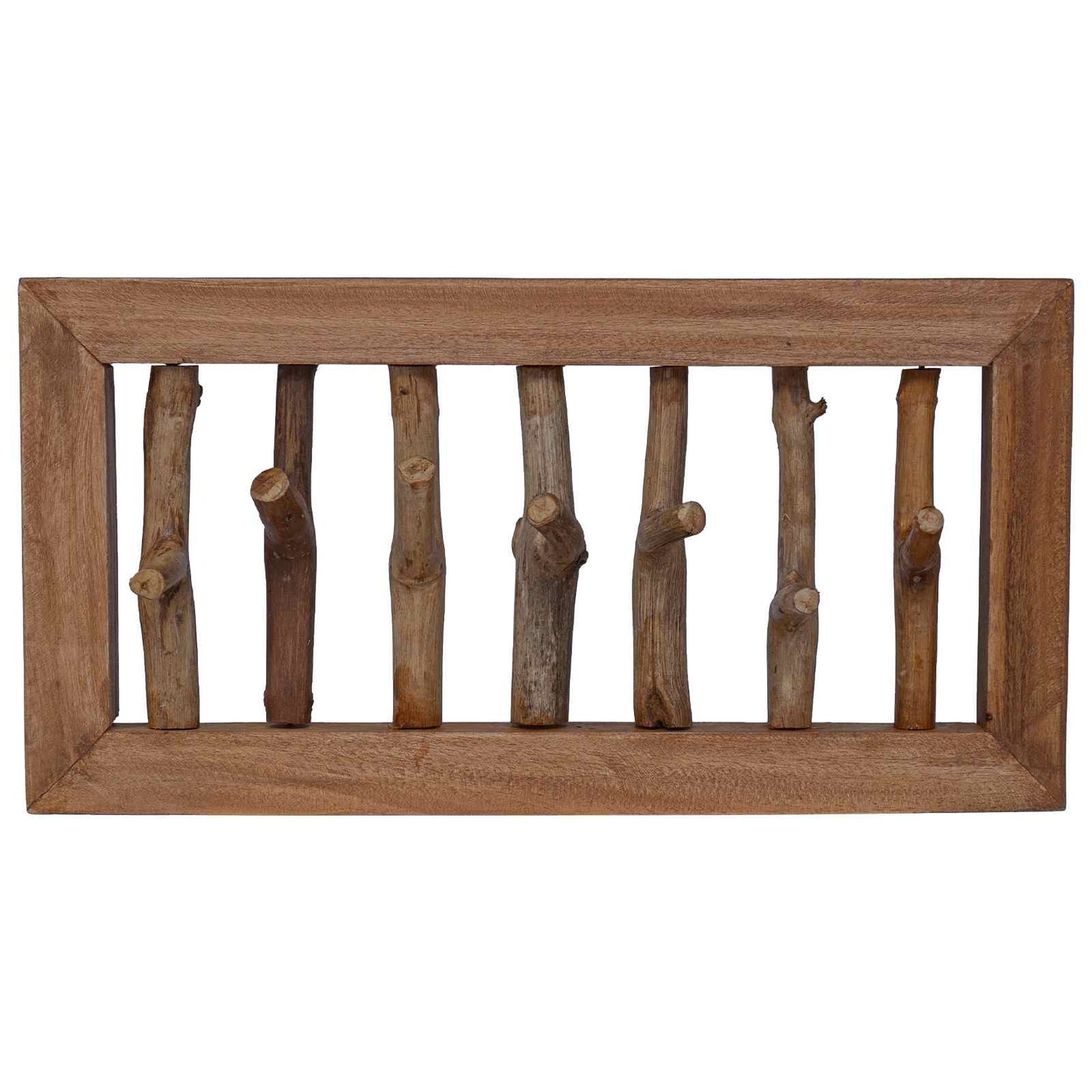 Kåpe Krok Naturlig 50 x 10 x 25 cm Massiv Mahogni Tre