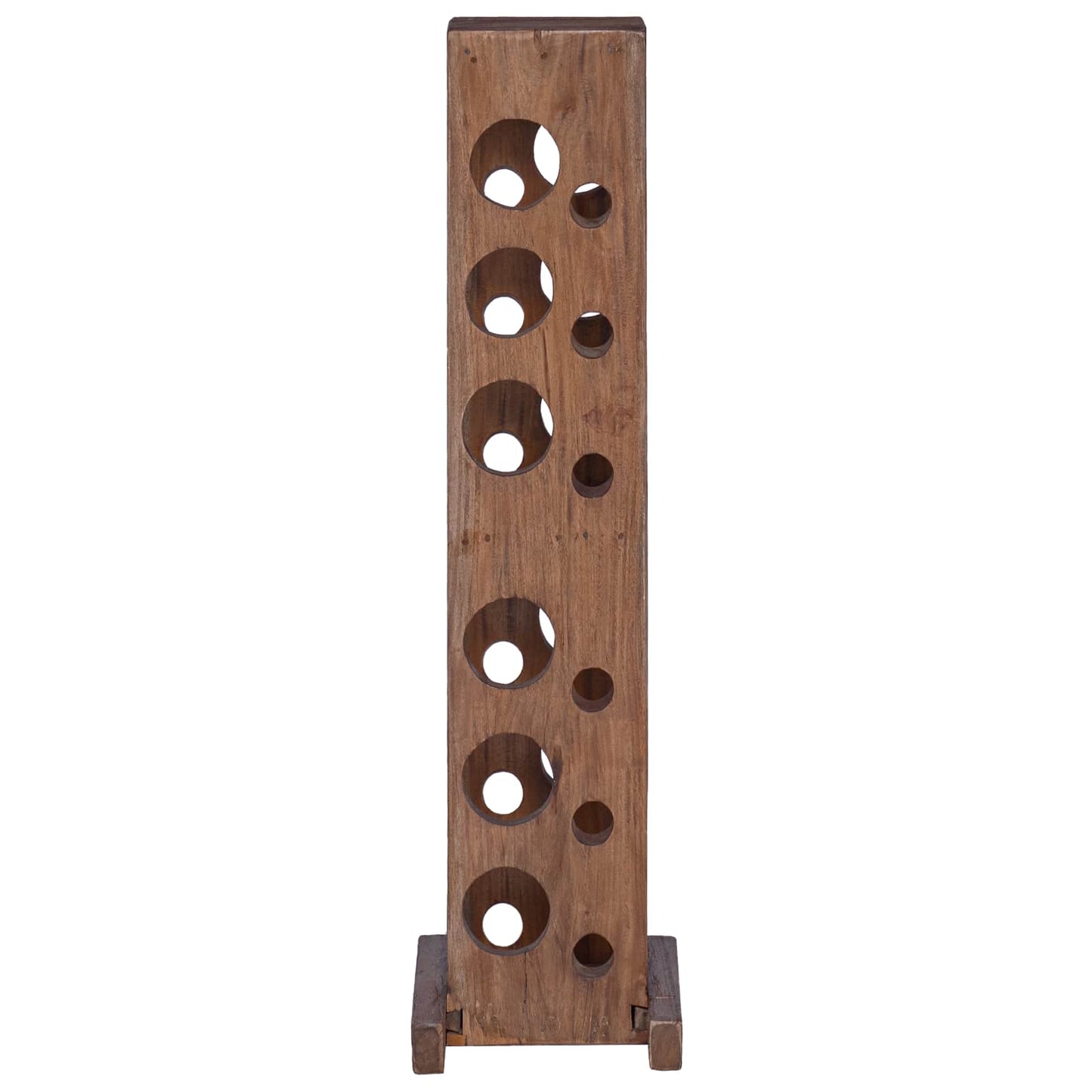 Stativ Brun 20 x 25 x 100 cm Massiv Mahogni Tre