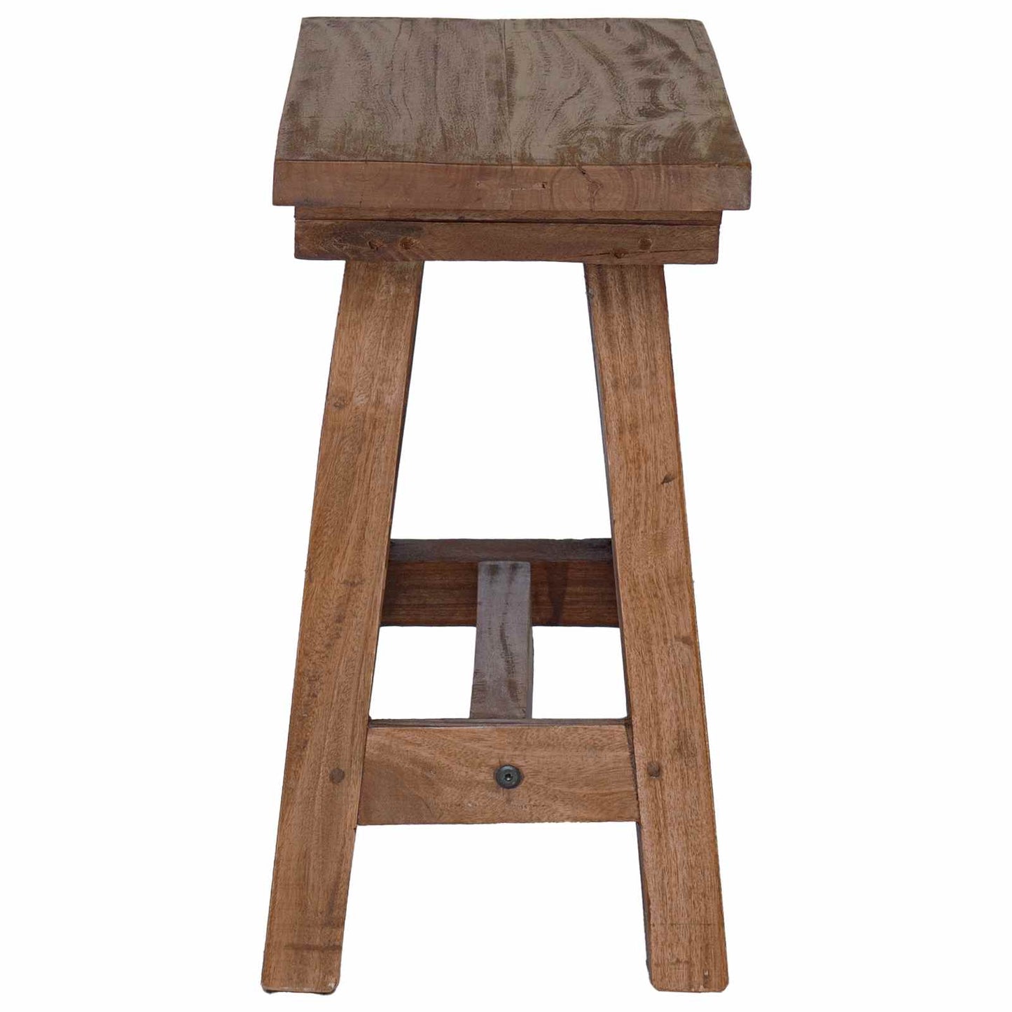 benk Naturlig 50,5 x 25 x 47,5 cm Massivt mahognitre vidaXL