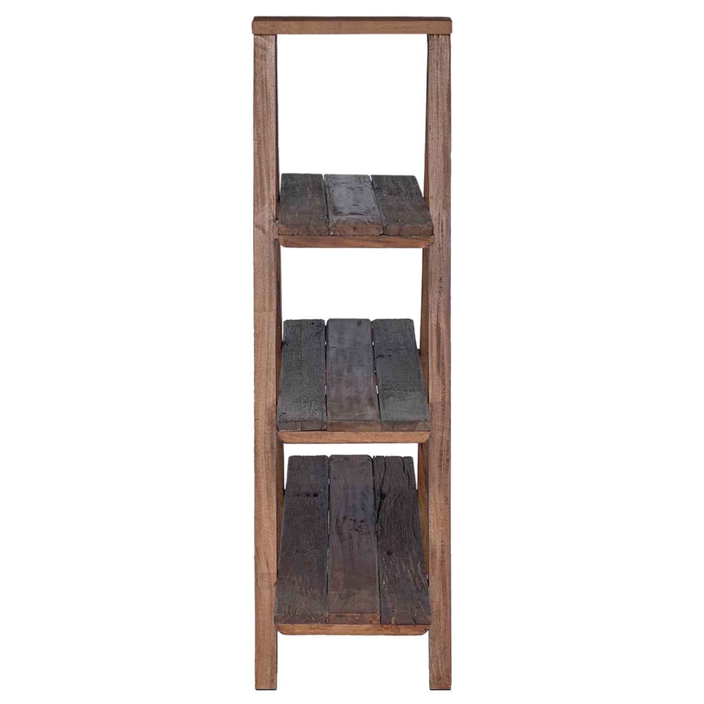 Sammenleggbar hylle Brun 79.5 x 35 x 112 cm Massiv Reclaim Tre