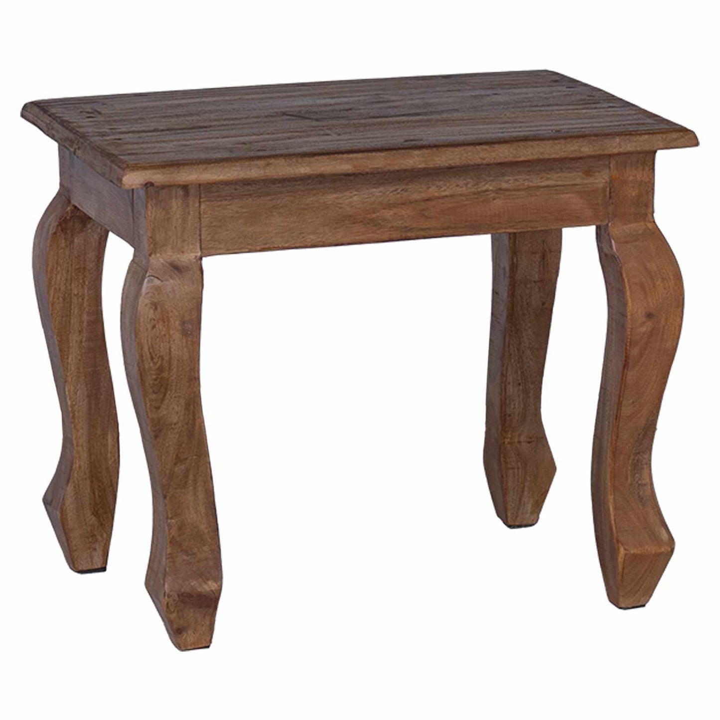 Nesting Bord 3 pcs Brun Massivt mahognitre