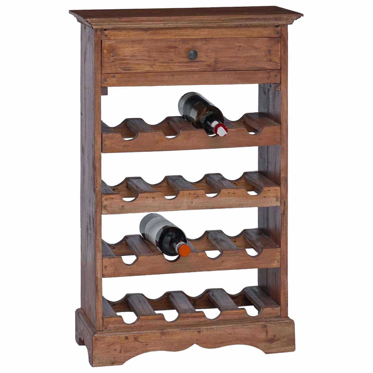 Vinhylle 55 x 23 x 85 cm Massiv Mahogni Tre