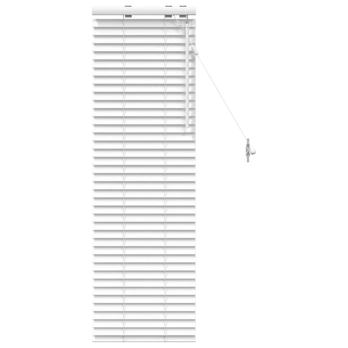 Venetiansk persienne Hvit 45 x 130 cm 35 mm