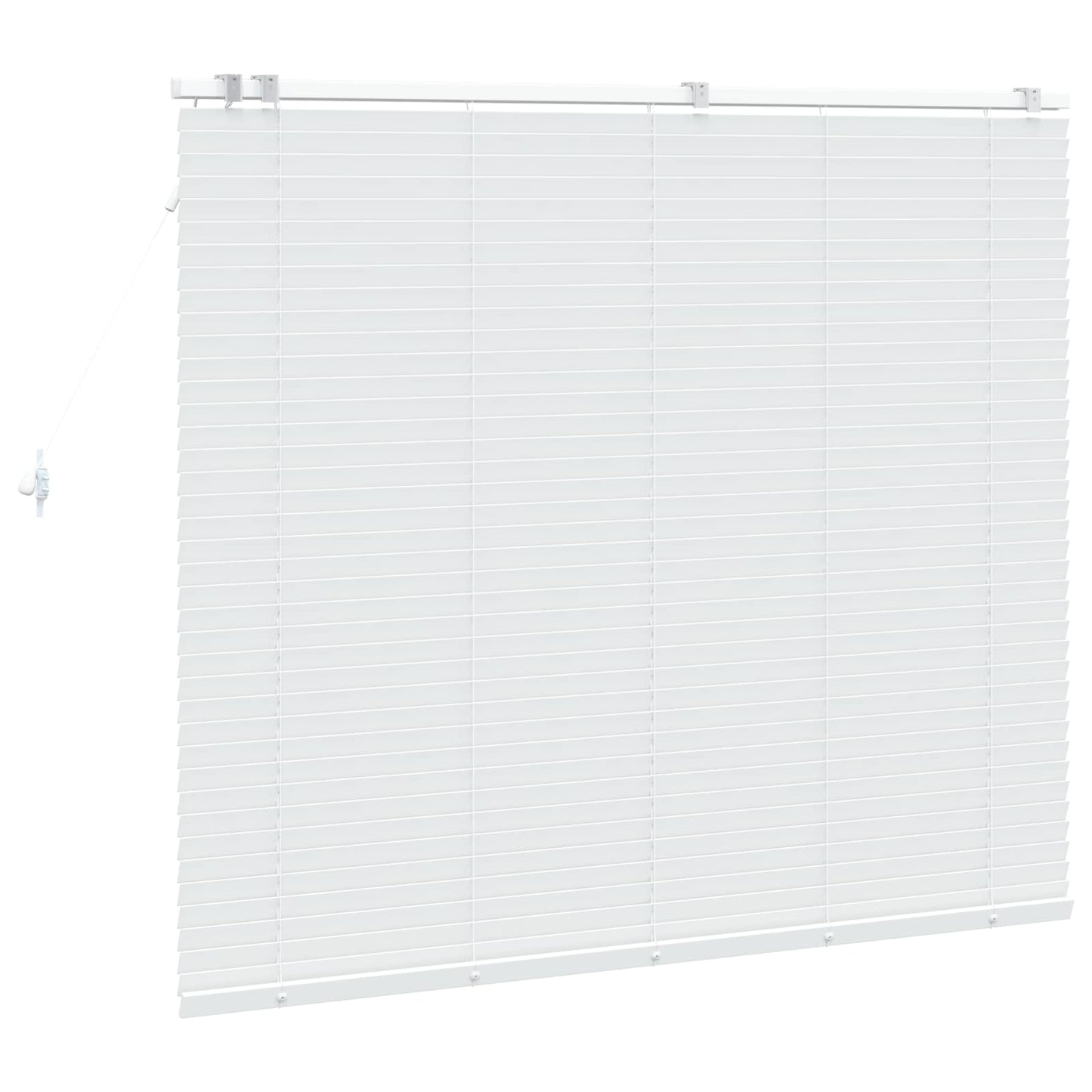 Venetiansk persienne Hvit 145 x 130 cm 35 mm