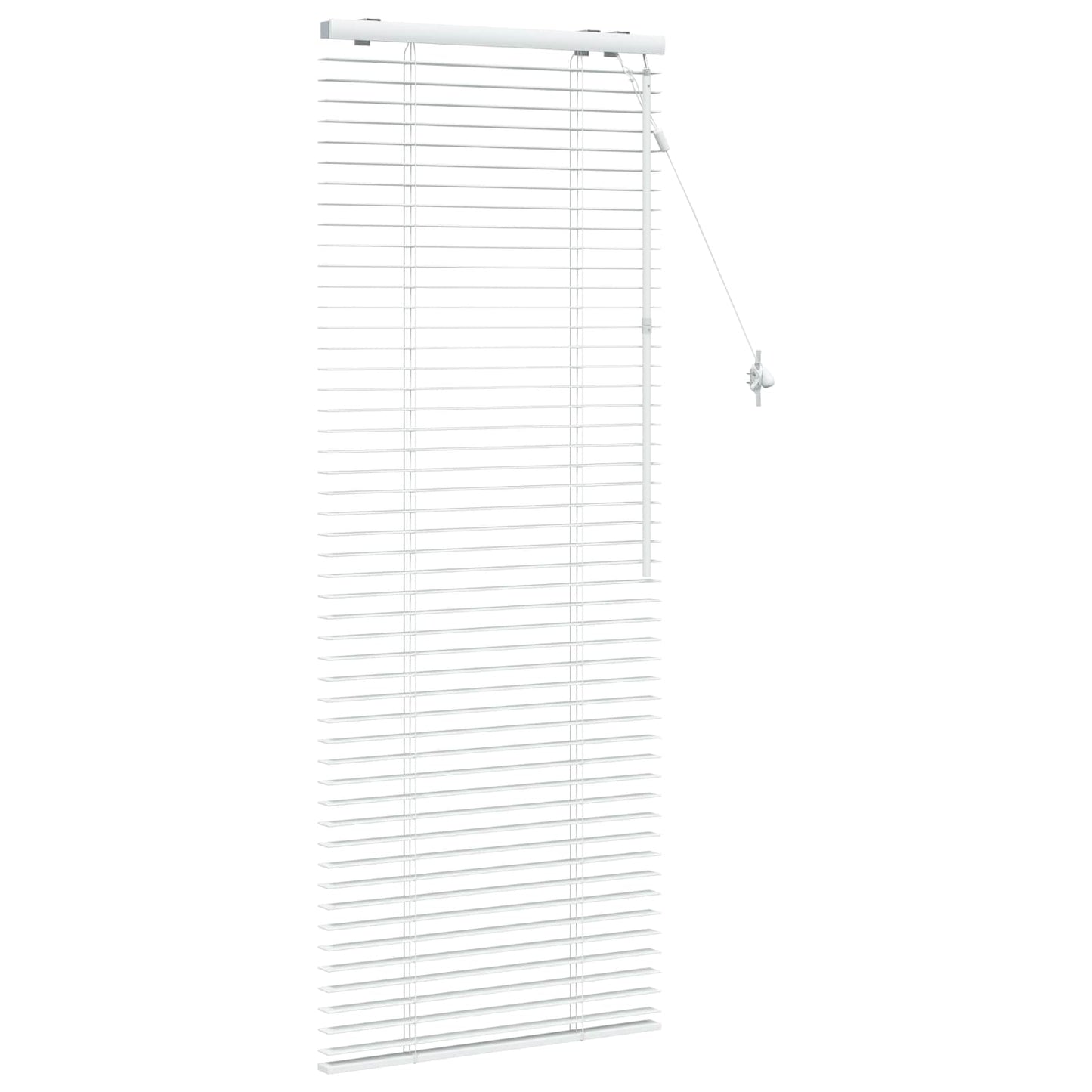 Venetiansk persienne Hvit 55 x 160 cm 35 mm