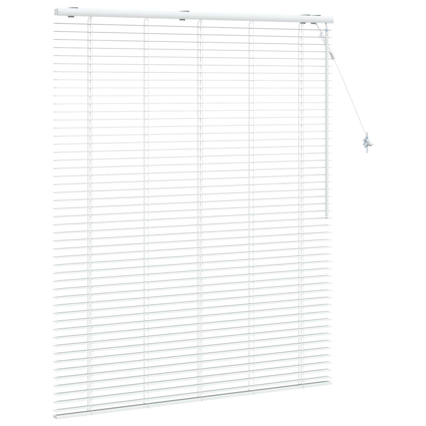 Venetiansk persienne Hvit 140 x 160 cm 35 mm