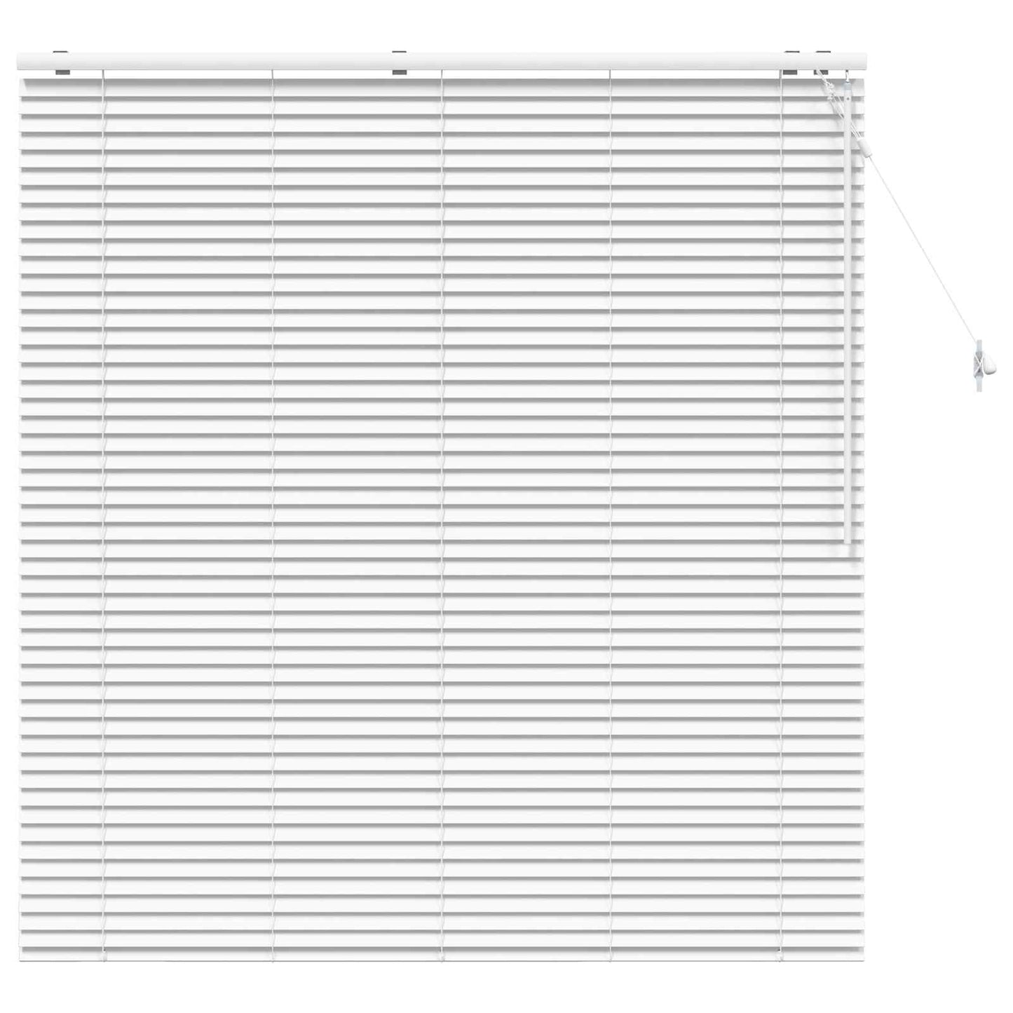 Venetiansk persienne Hvit 155 x 160 cm 35 mm