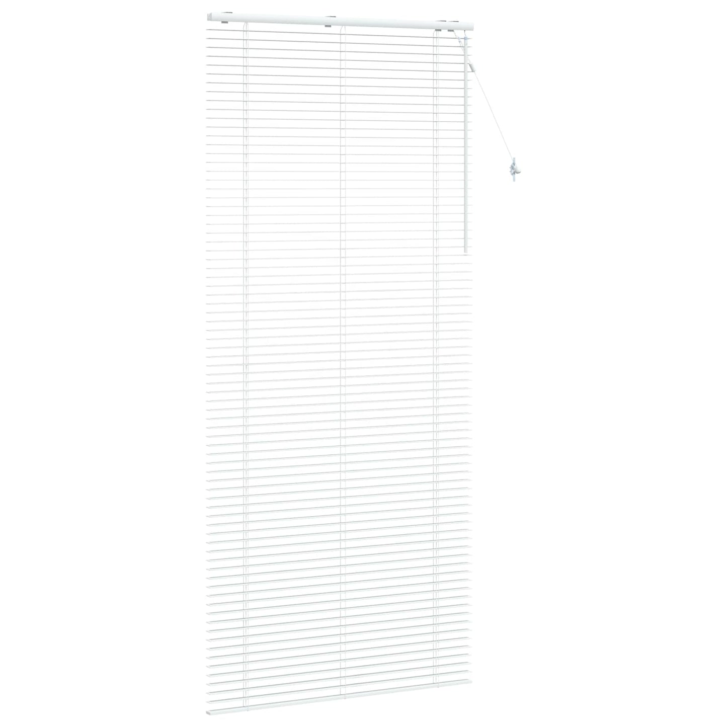 Venetiansk persienne Hvit 100 x 250 cm 35 mm
