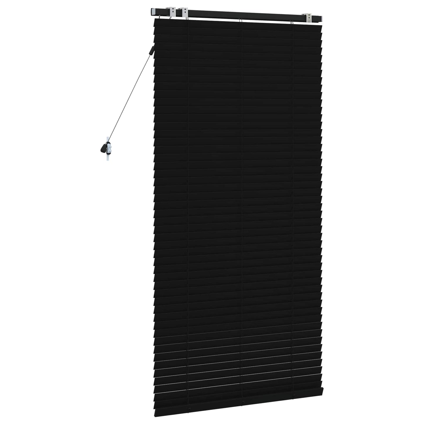 Venetiansk persienne Svart 80 x 160 cm 35 mm