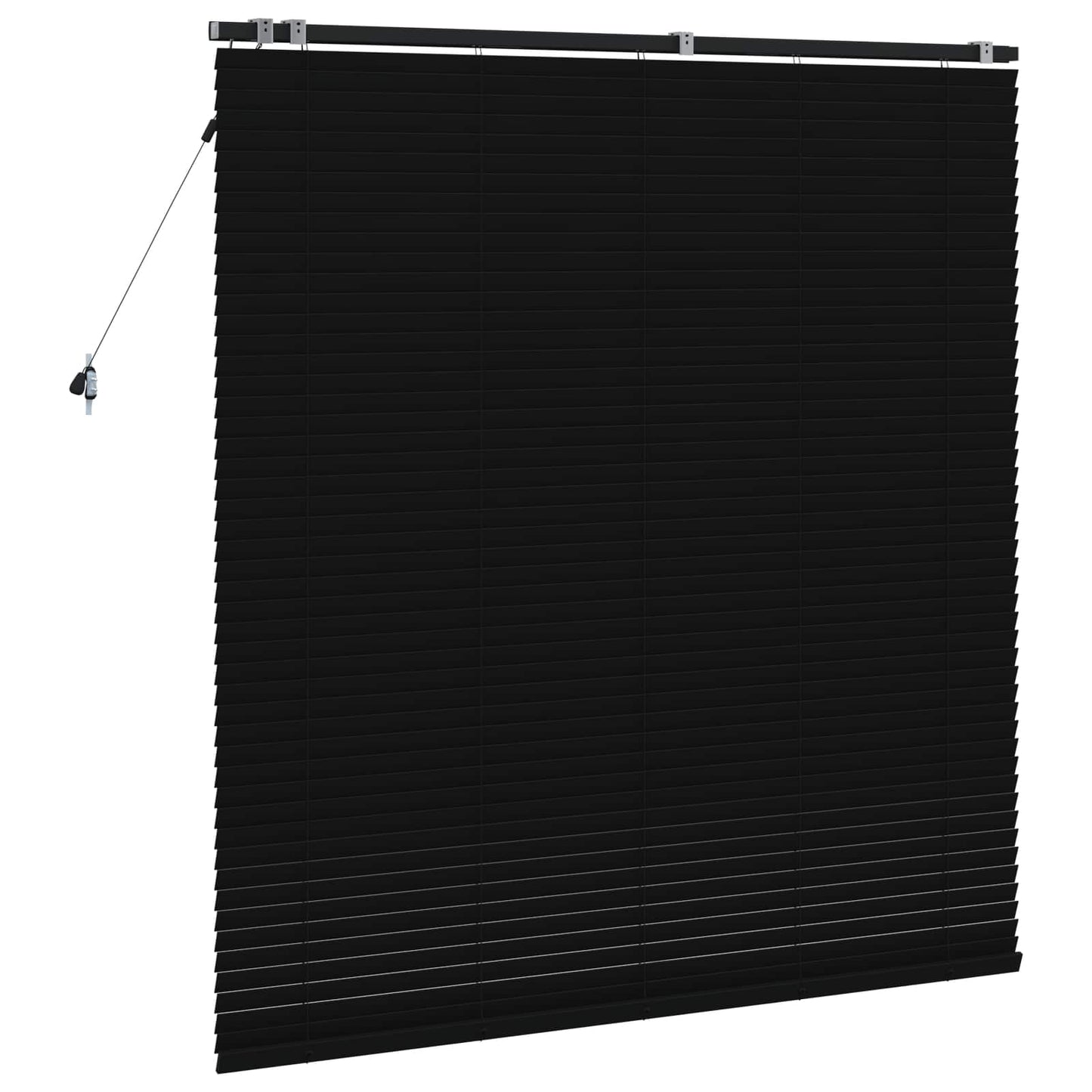 Venetiansk persienne Svart 145 x 160 cm 35 mm