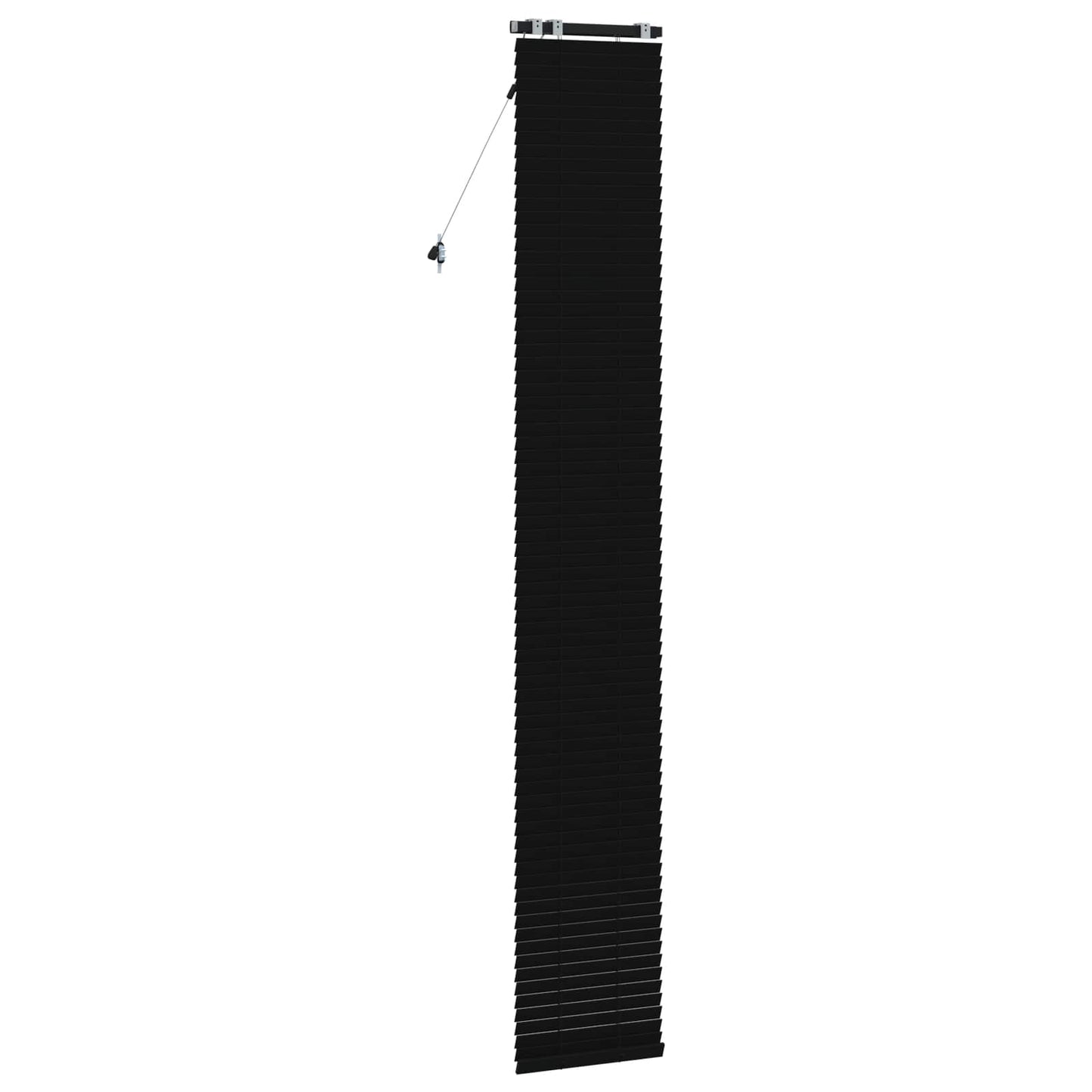 Venetiansk persienne Svart 50 x 250 cm 35 mm