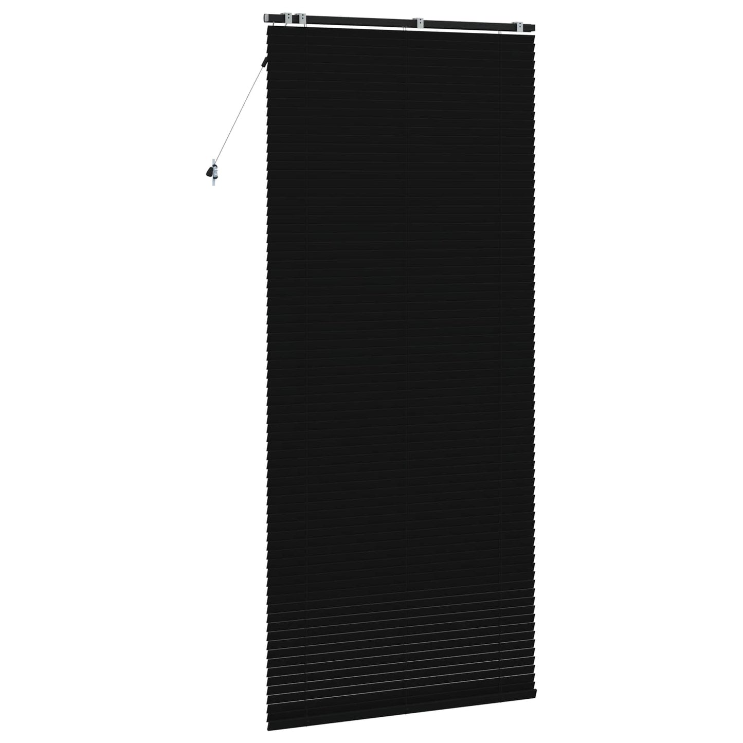 Venetiansk persienne Svart 115 x 250 cm 35 mm