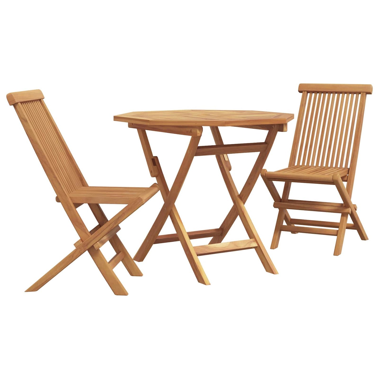 Hage Spisegruppe 3 pcs Brun Solid akasietre