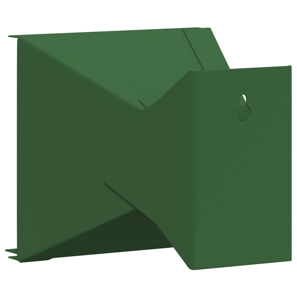 Kulefanger grønn 14 x 14 x 19 cm Stål