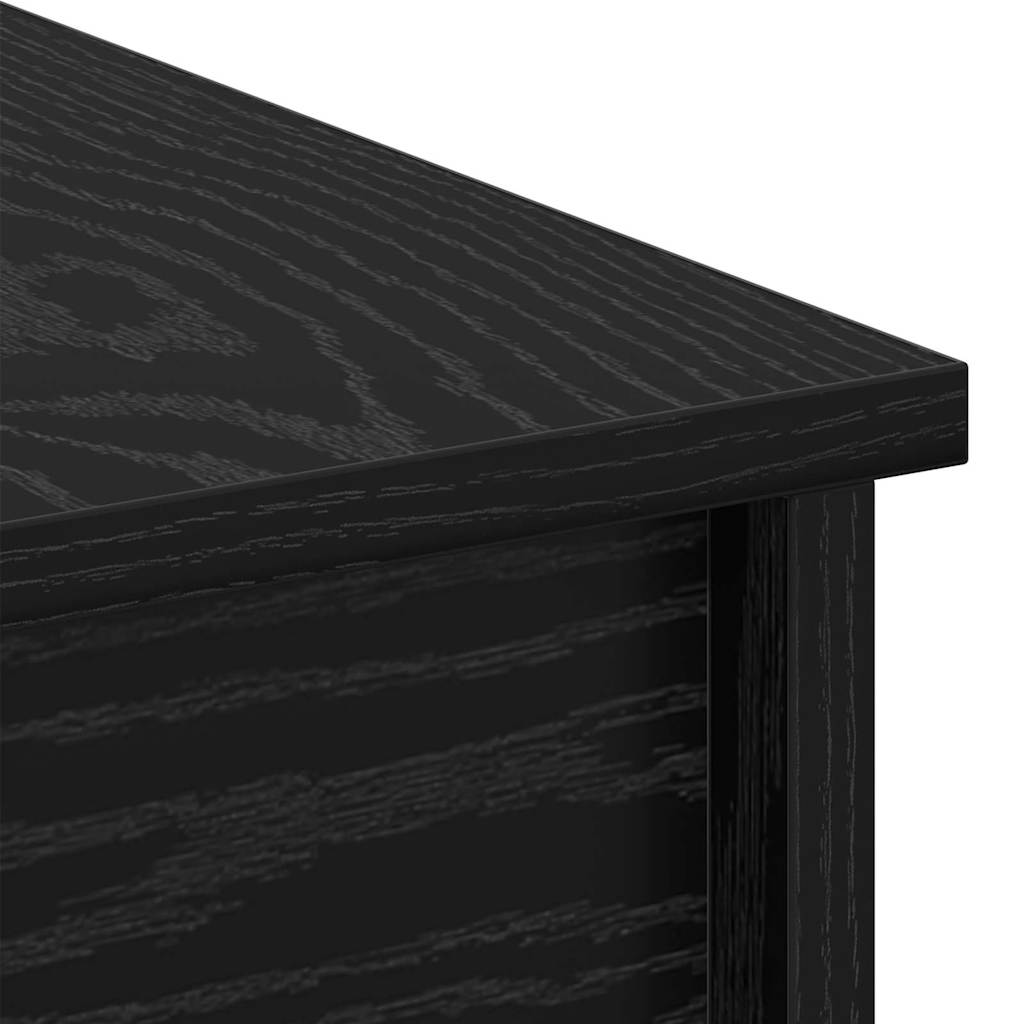 Kaffebord Svart Eik 102 x 50,5 x 46,5 cm Konstruert tre