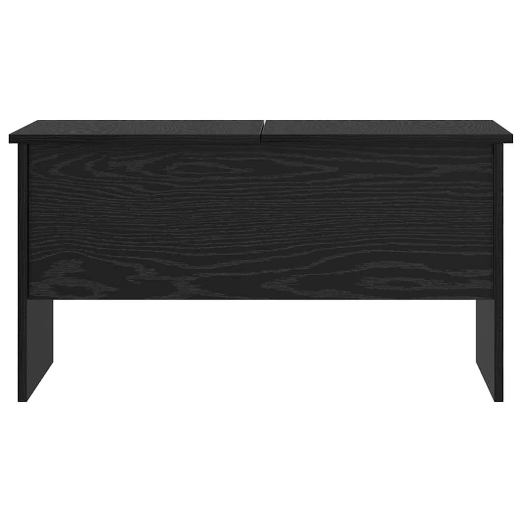 Kaffebord Svart Eik 102 x 50,5 x 46,5 cm Konstruert tre