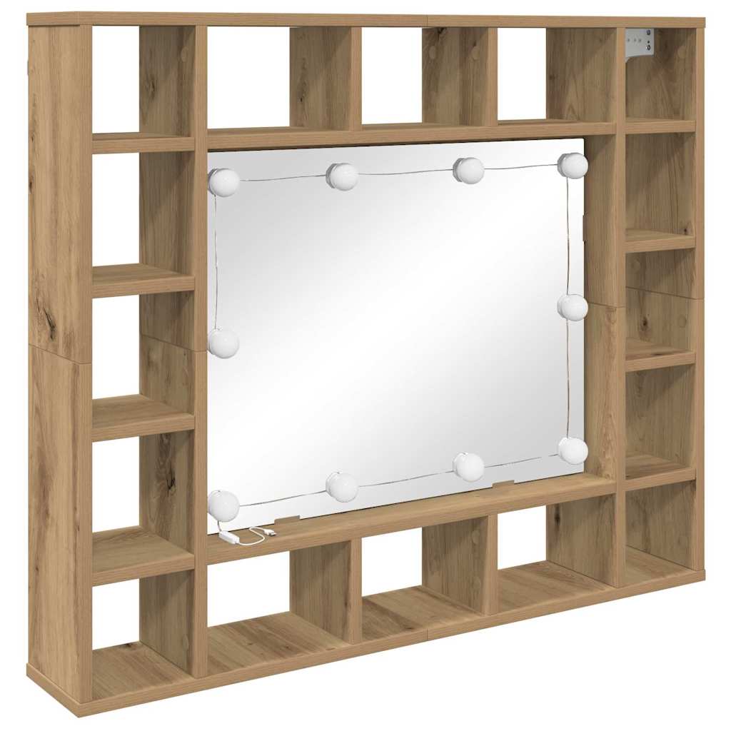 Speilskap Artisan Eik 91 x 15 x 76,5 cm Konstruert tre