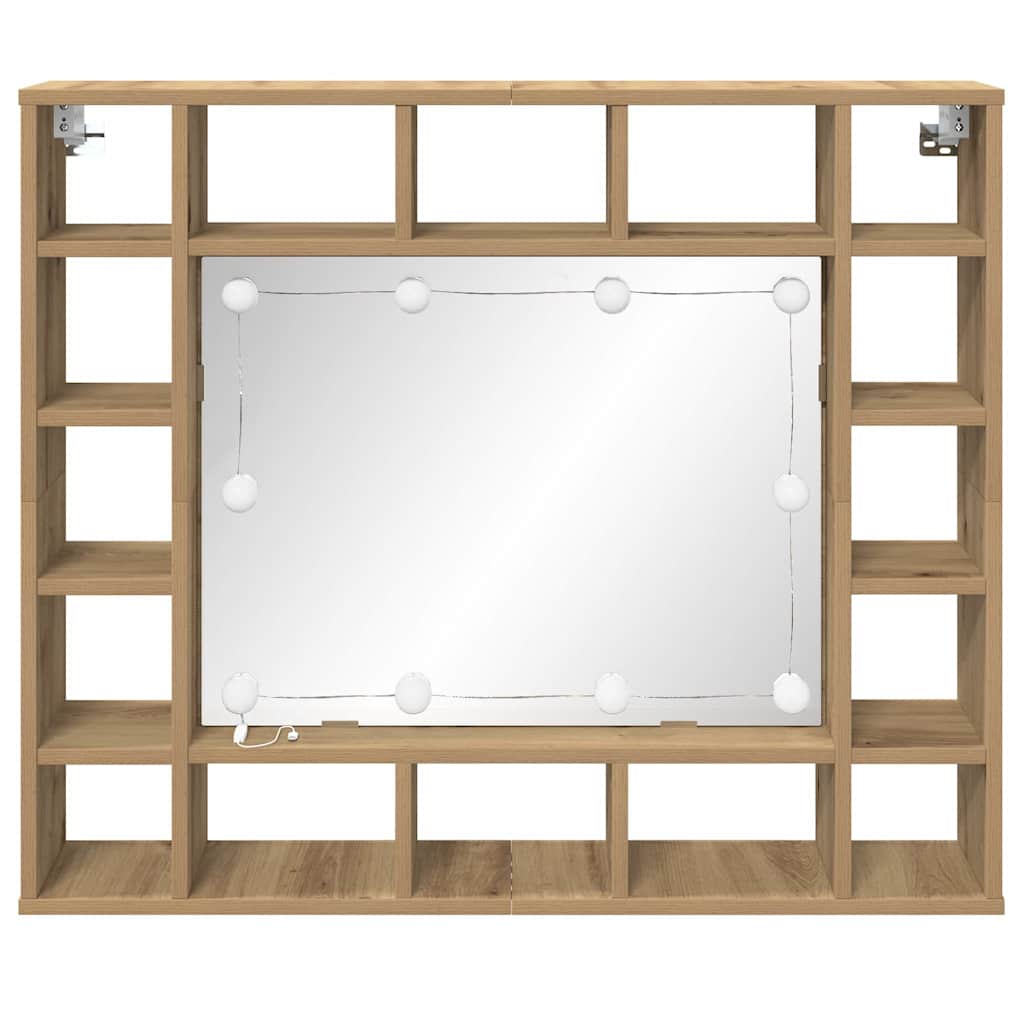 Speilskap Artisan Eik 91 x 15 x 76,5 cm Konstruert tre