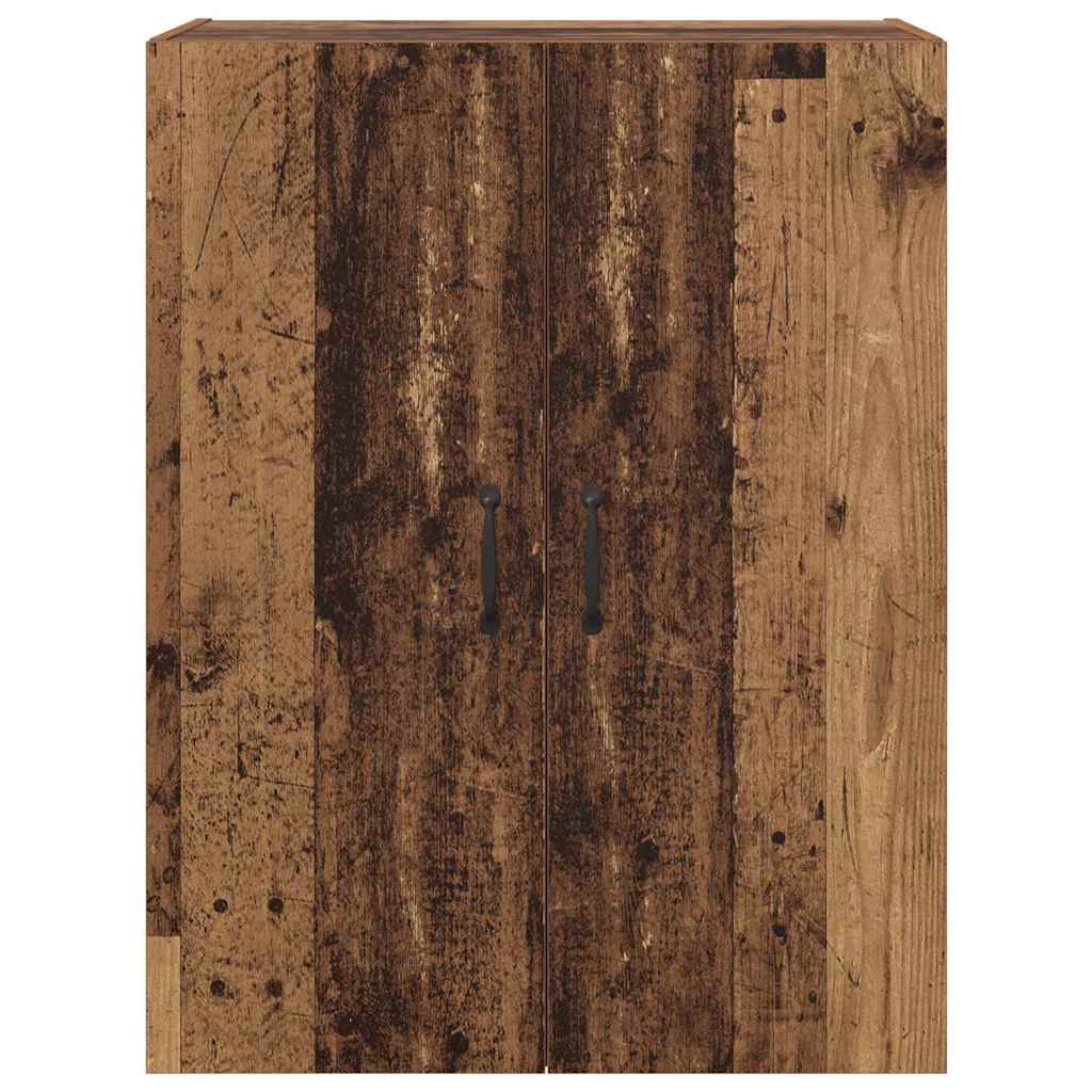 Veggskap Gammelt tre 69,5 x 34 x 90 cm Konstruert tre