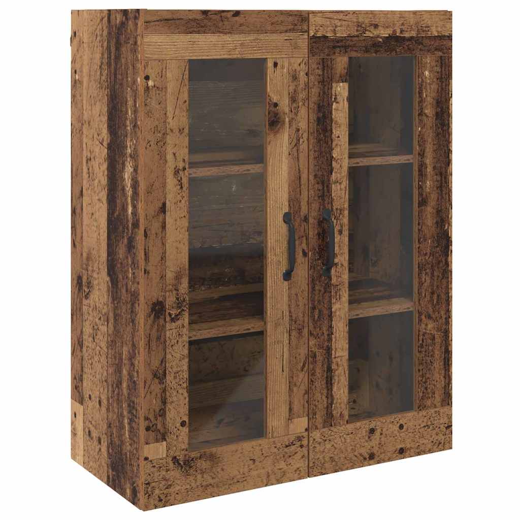 Hengende Veggskap Brun 69.5 x 34 x 90 cm Konstruert tre vidaXL