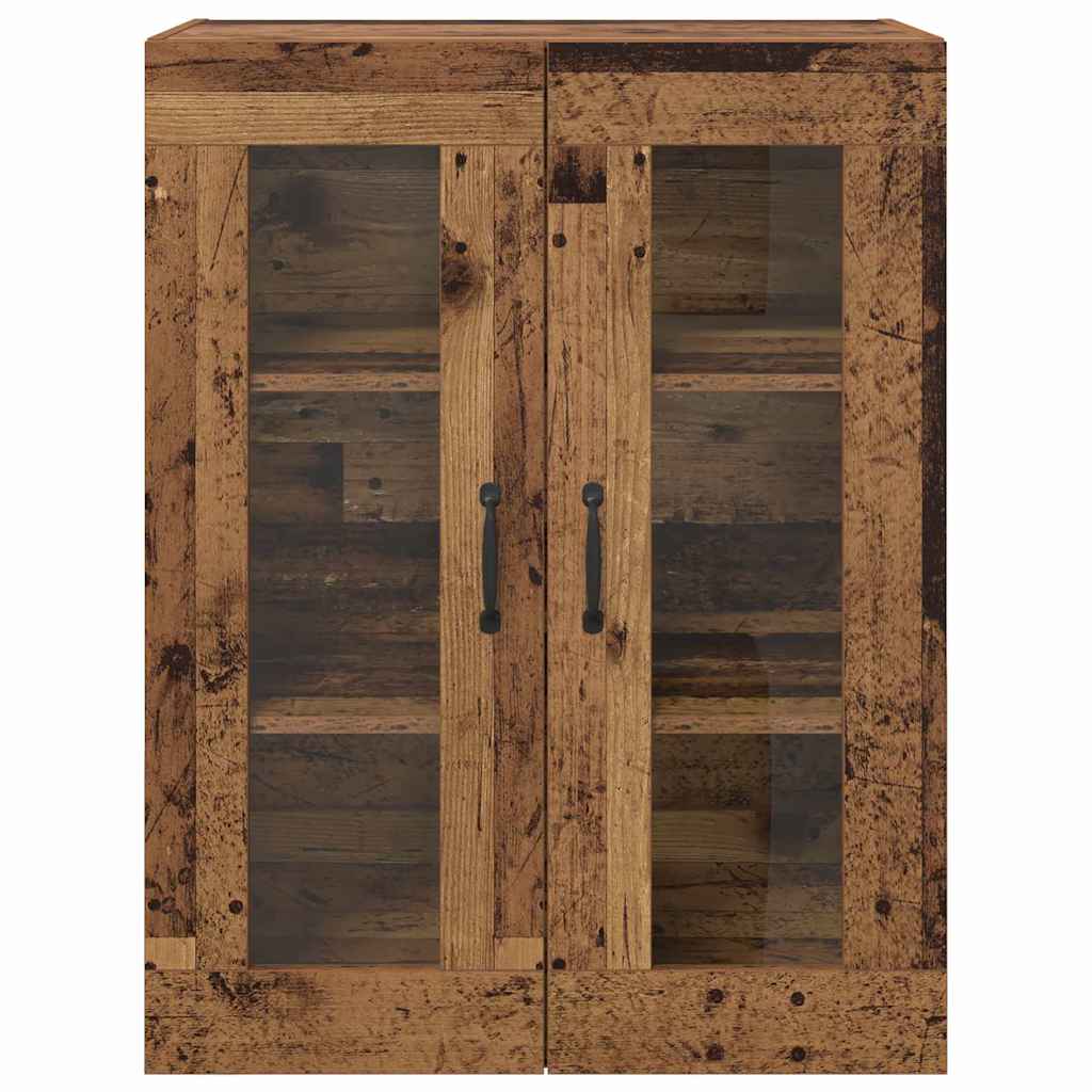 Hengende Veggskap Brun 69.5 x 34 x 90 cm Konstruert tre vidaXL