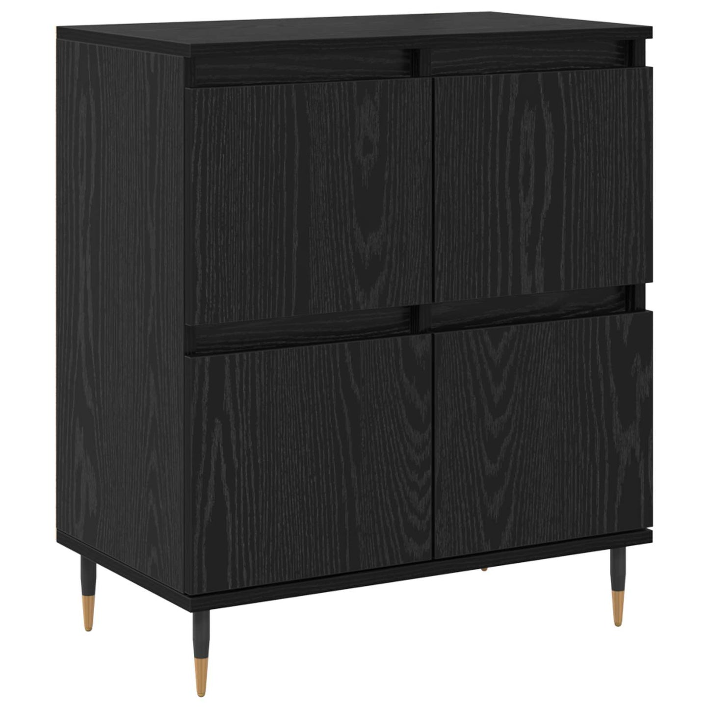 Serviesskap Svart Eik 60 x 35 x 70 cm