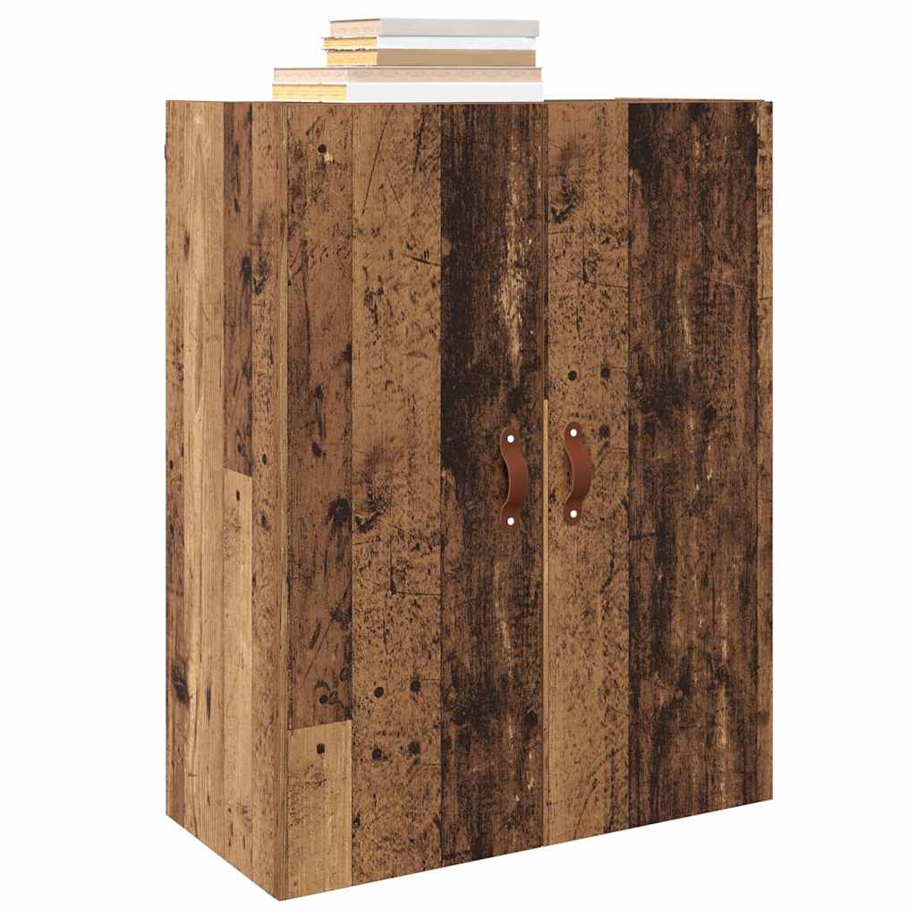 Veggskap Gammelt tre 69,5 x 34 x 90 cm Konstruert tre