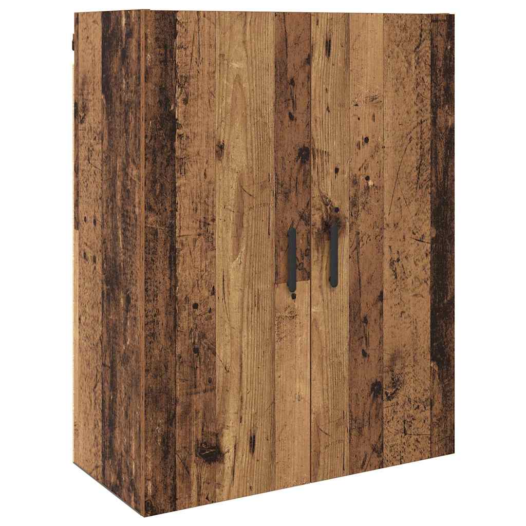 Veggskap Gammelt tre 69,5 x 34 x 90 cm Konstruert tre