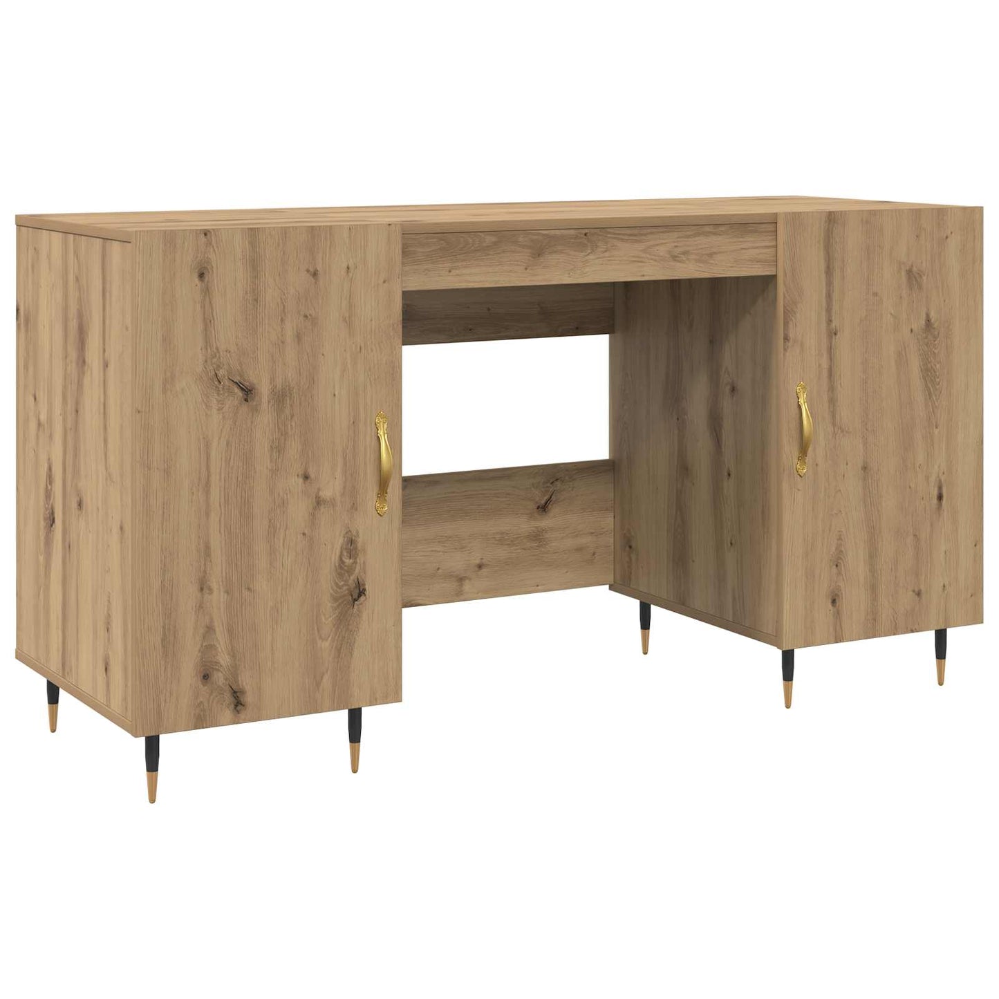 Skrivebord artisan eik Konstruert tre 140 x 50 x 75 cm