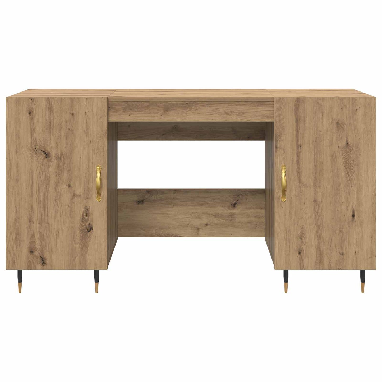 Skrivebord artisan eik Konstruert tre 140 x 50 x 75 cm