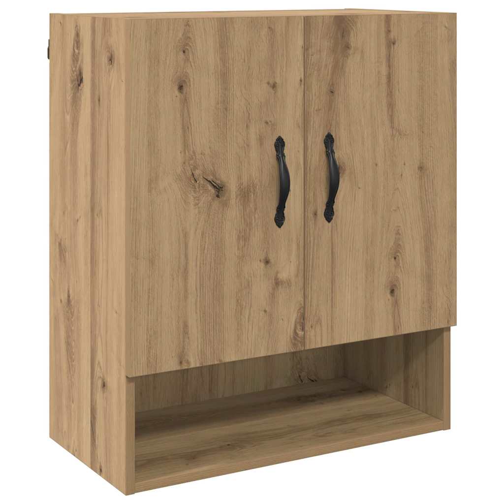 Vegghengt skap 60 x 31 x 70 cm Konstruert tre Artisan Eik