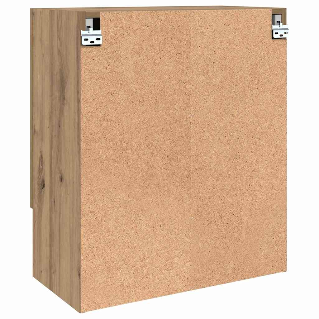 Vegghengt skap Artisan Eik 60 x 31 x 70 cm Konstruert tre